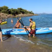 Paddle géant plage de la Garonnette à Sainte-Maxime (83)