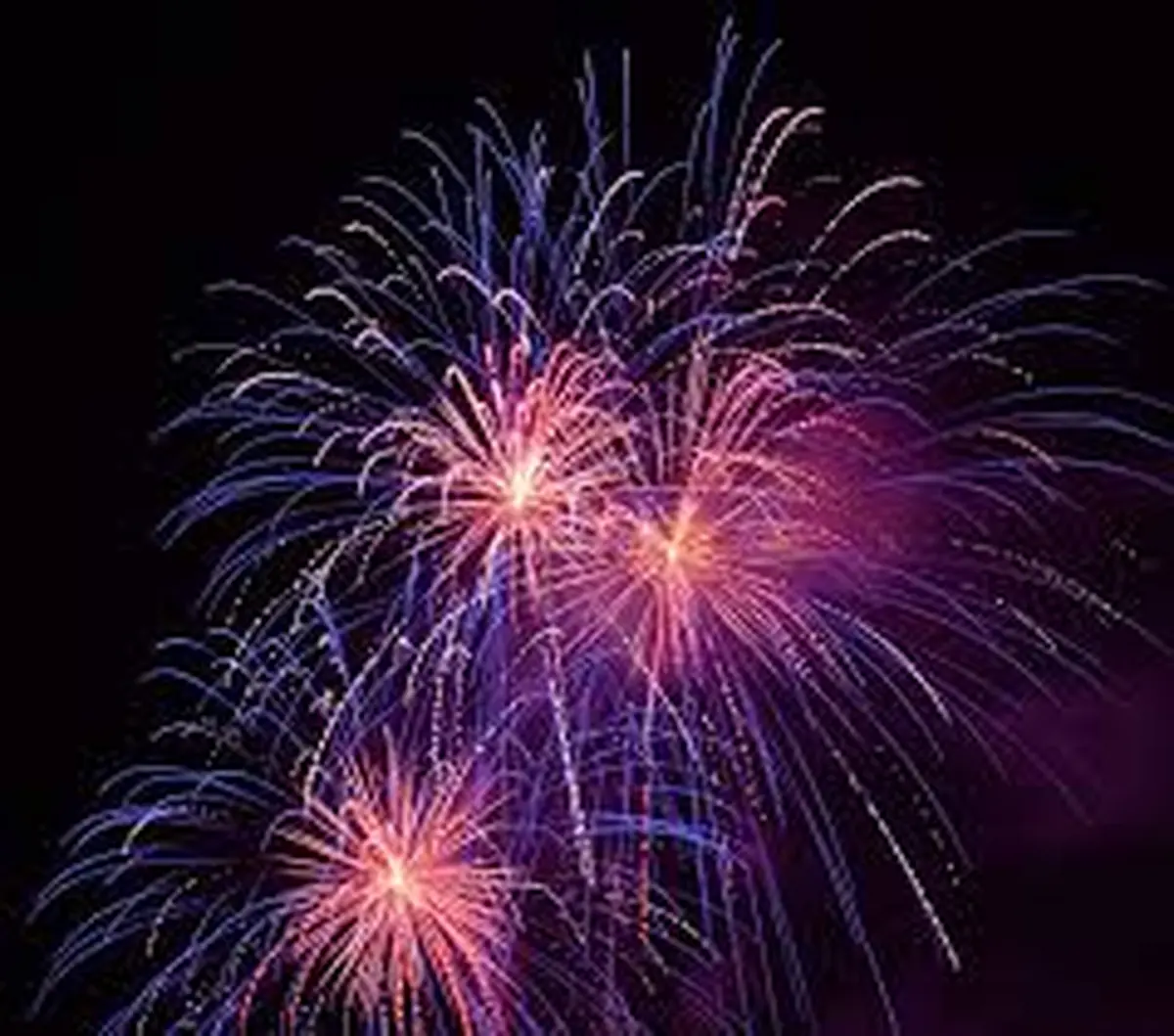 Paëlla et feu d'artifice