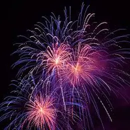 Paëlla et feu d'artifice