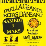 Paella géante et repas dansant