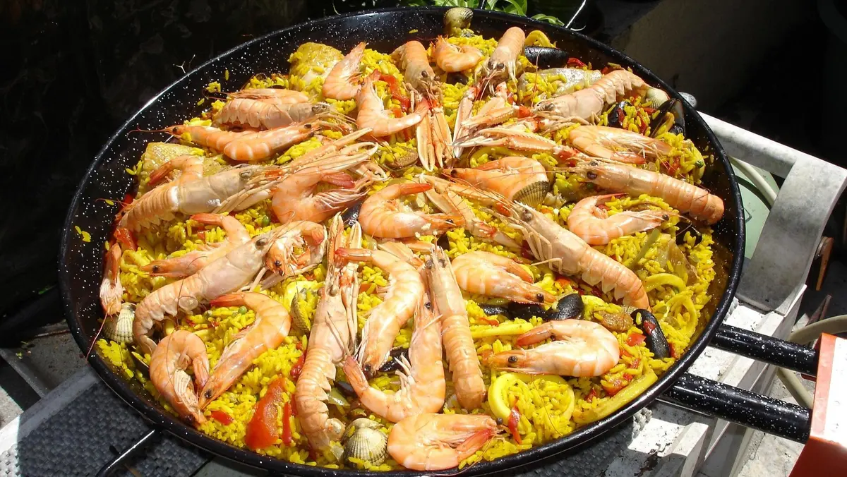 Paella royale à la Table d'Othe