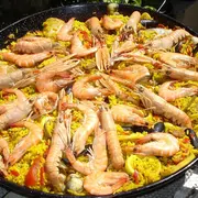 Paella royale à la Table d'Othe