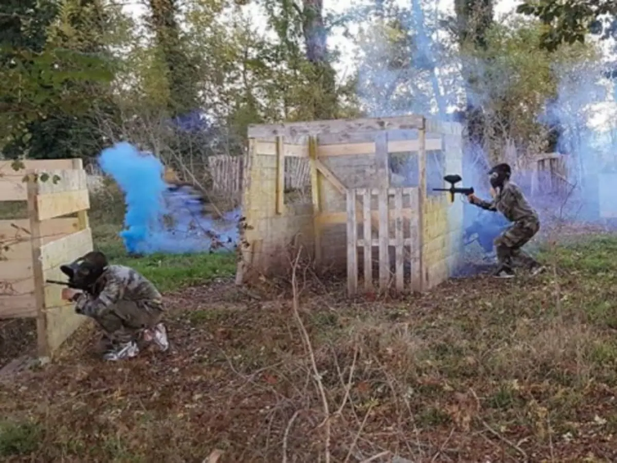 Paintball à Trets près d'Aix-en-Provence (13)