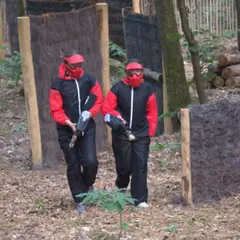 Paintball en extérieur à Bruyères-le-Châtel (91)