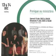 Panique au ministère