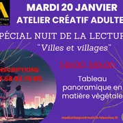 « Panoramique En Matière Végétale »