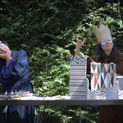 Papier Ciseaux Forêt Oiseaux