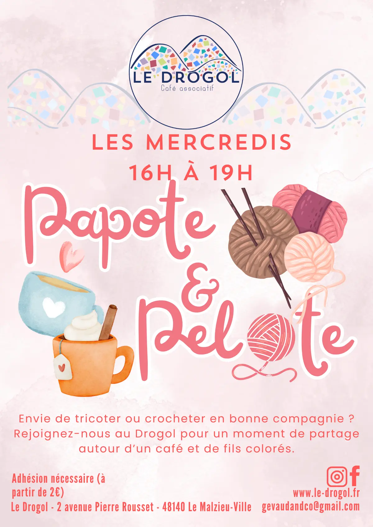 Papote Et Pelote - Atelier Créatif Pour Adultes