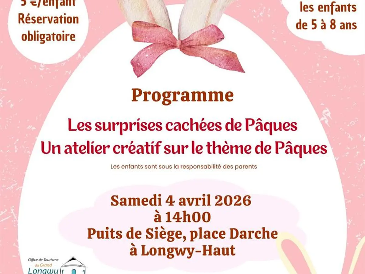 Pâques à l'office de tourisme du Grand Longwy