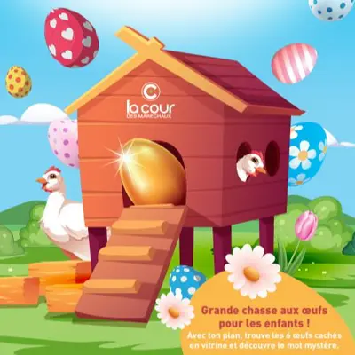 Pâques à la Cour des Maréchaux : l'œuf mystère