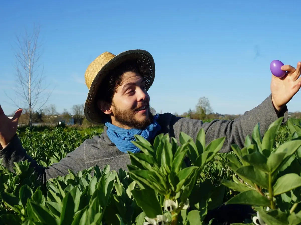 Pâques, à la Cueillette de l'Aragnon