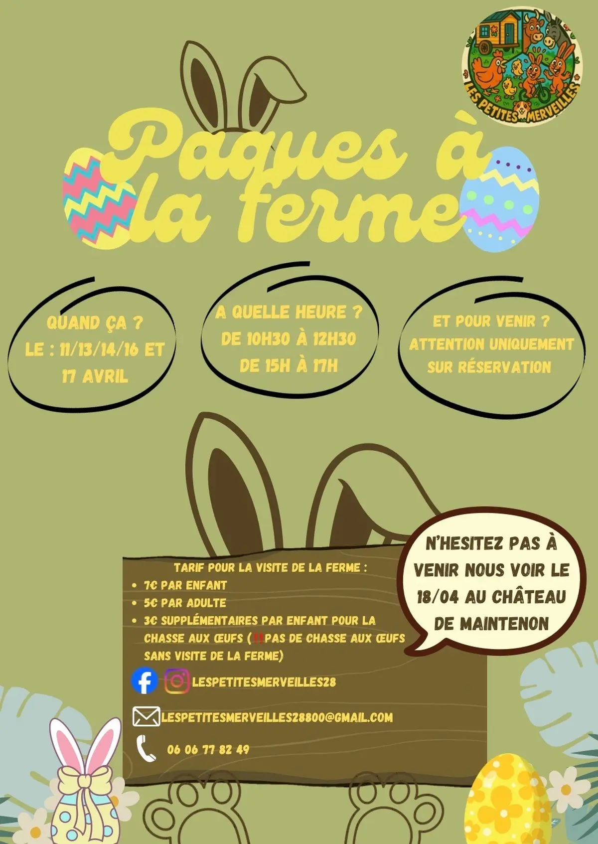 Pâques à la ferme