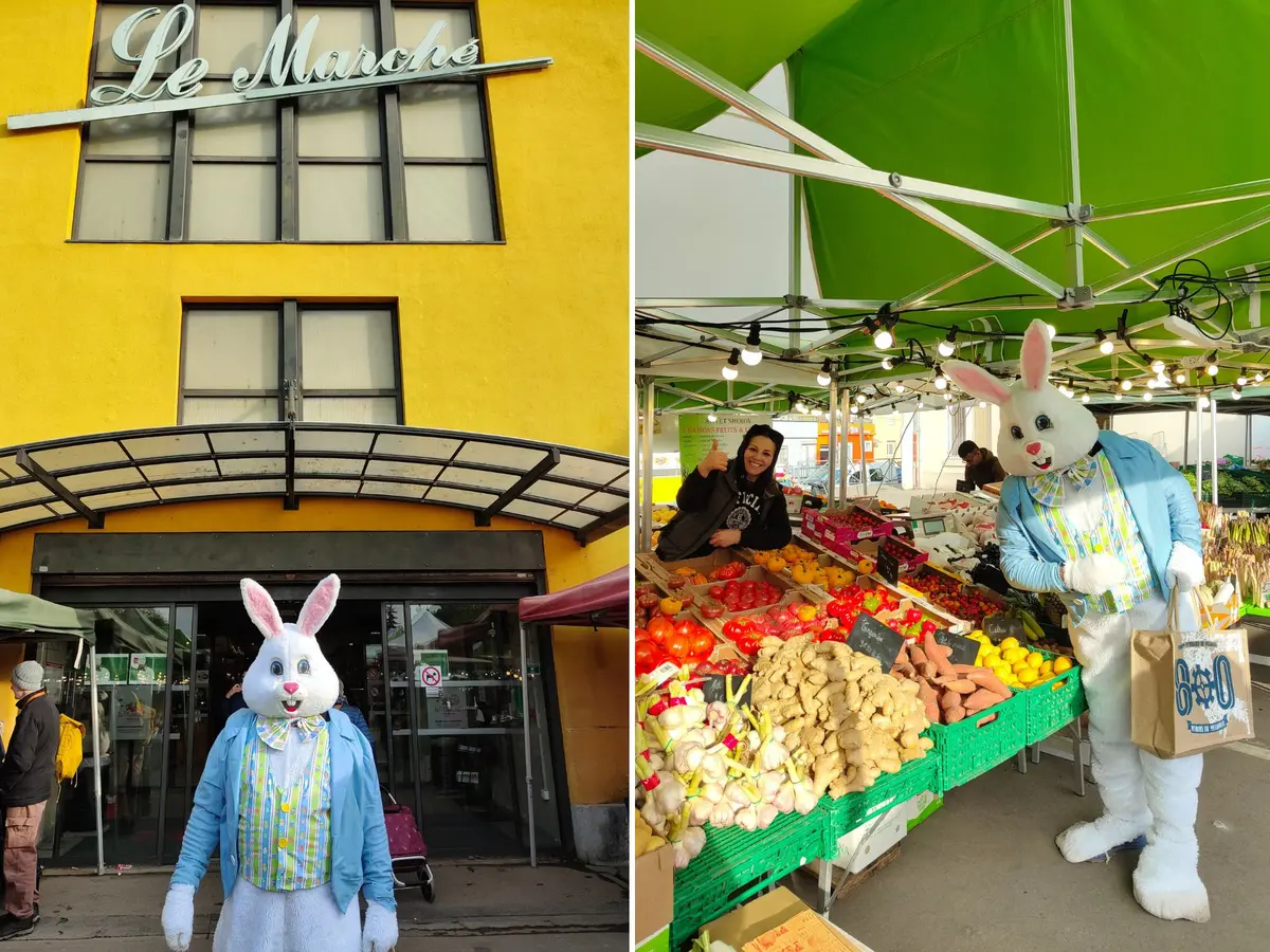 P&acirc;ques au March&eacute; de Mulhouse