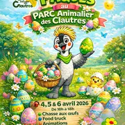 Pâques au parc animalier des Clautres