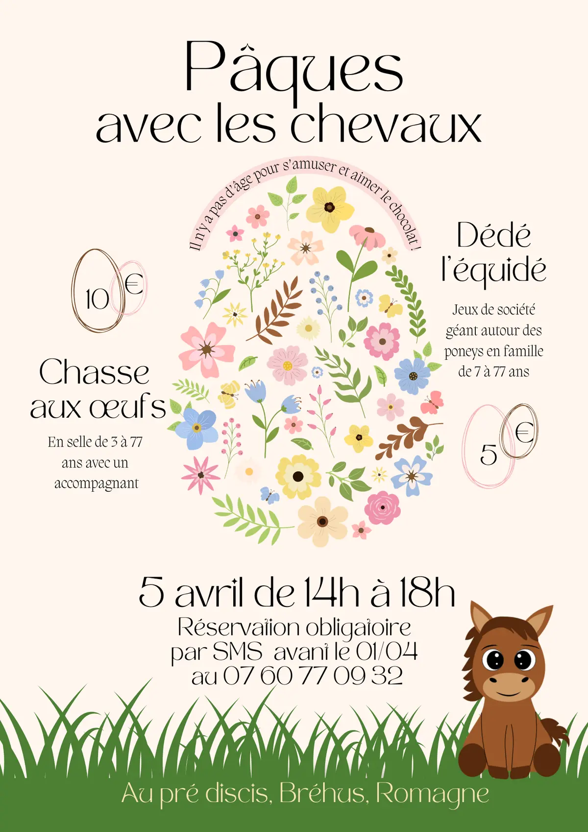 Pâques avec les chevaux