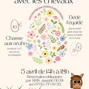 Pâques avec les chevaux