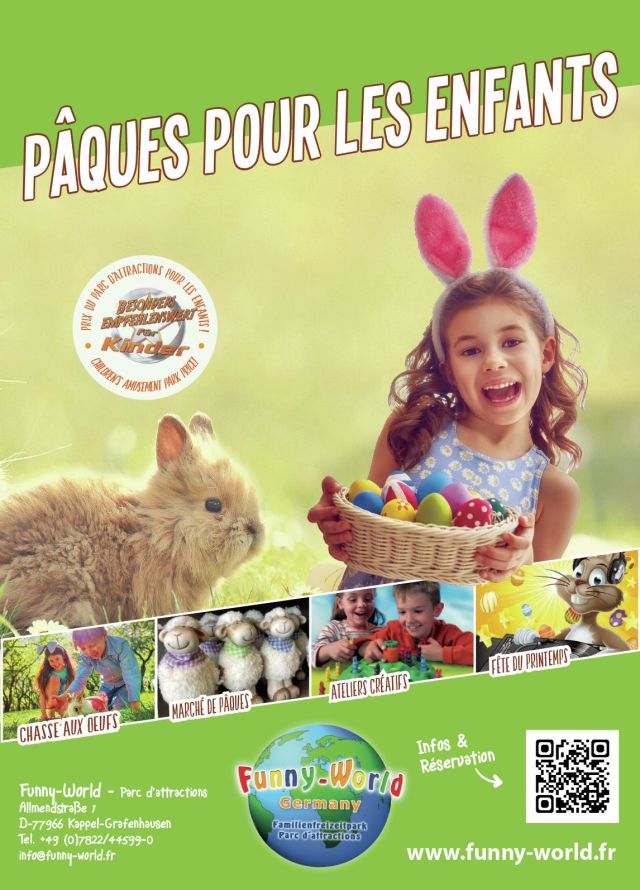Easter for children in the Funny World Park