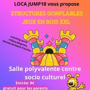 Paques XXL - Structures gonflables et jeux en bois