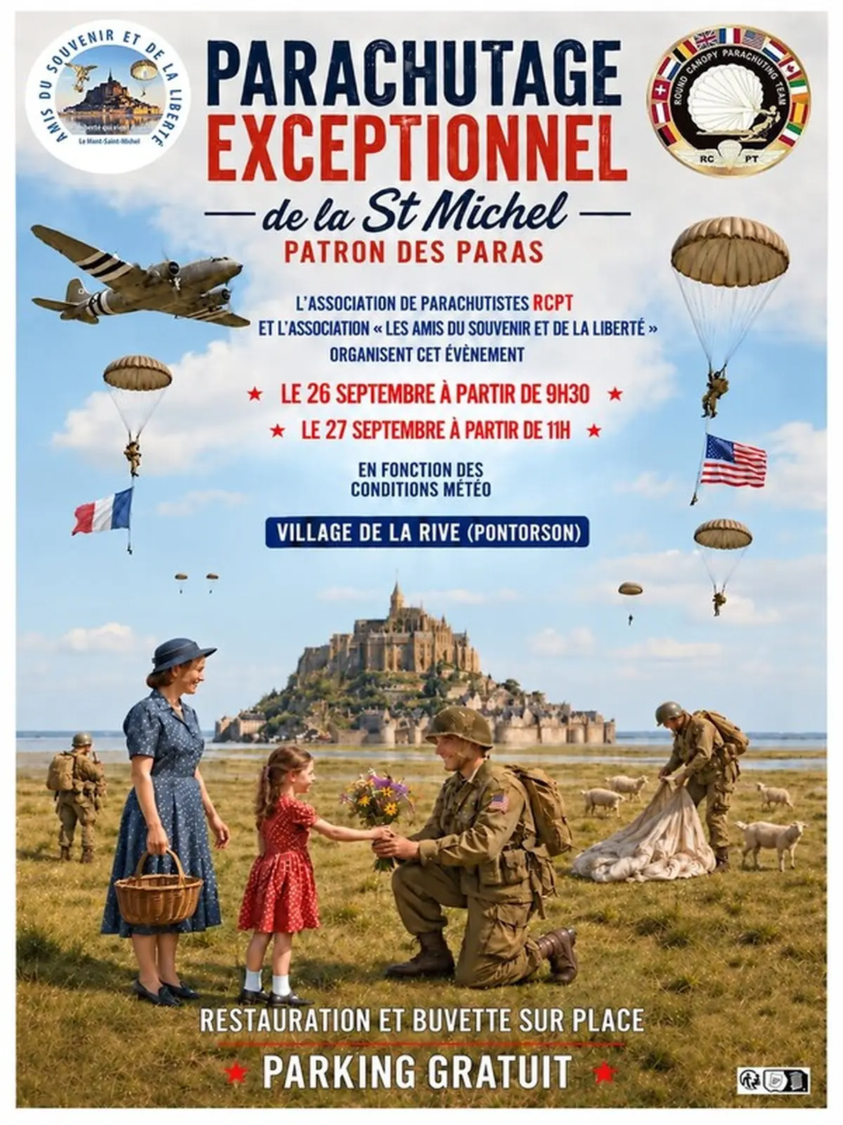 Parachutage de la St Michel