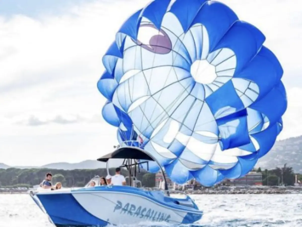 Parachute Ascensionnel à Cannes la Bocca (06)