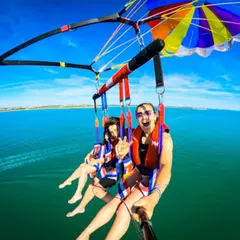 Parachute Ascensionnel vol trio à La Rochelle (17)