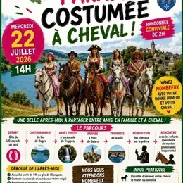 Parade costumée à cheval