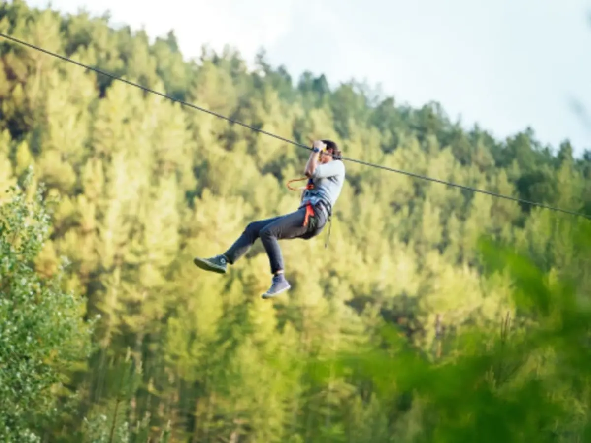 Parc Accrobranche à Barrême (04)