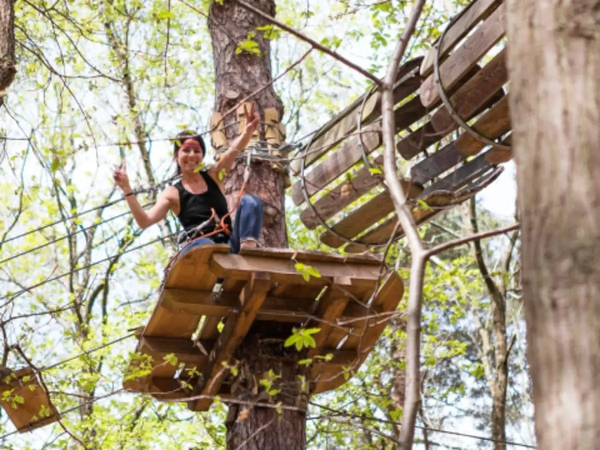 Parc Accrobranche à Bruyères-le-Châtel (91)