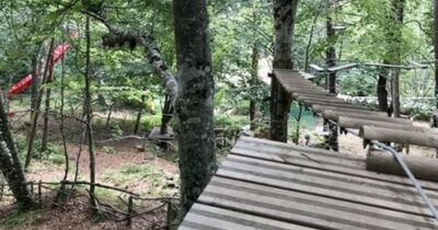 Parc Accrobranche &agrave; Chazelles-sur-Lavieu (42)