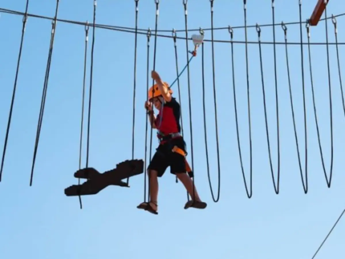 Parc Accrobranche à l'Etang de la vallée (45)