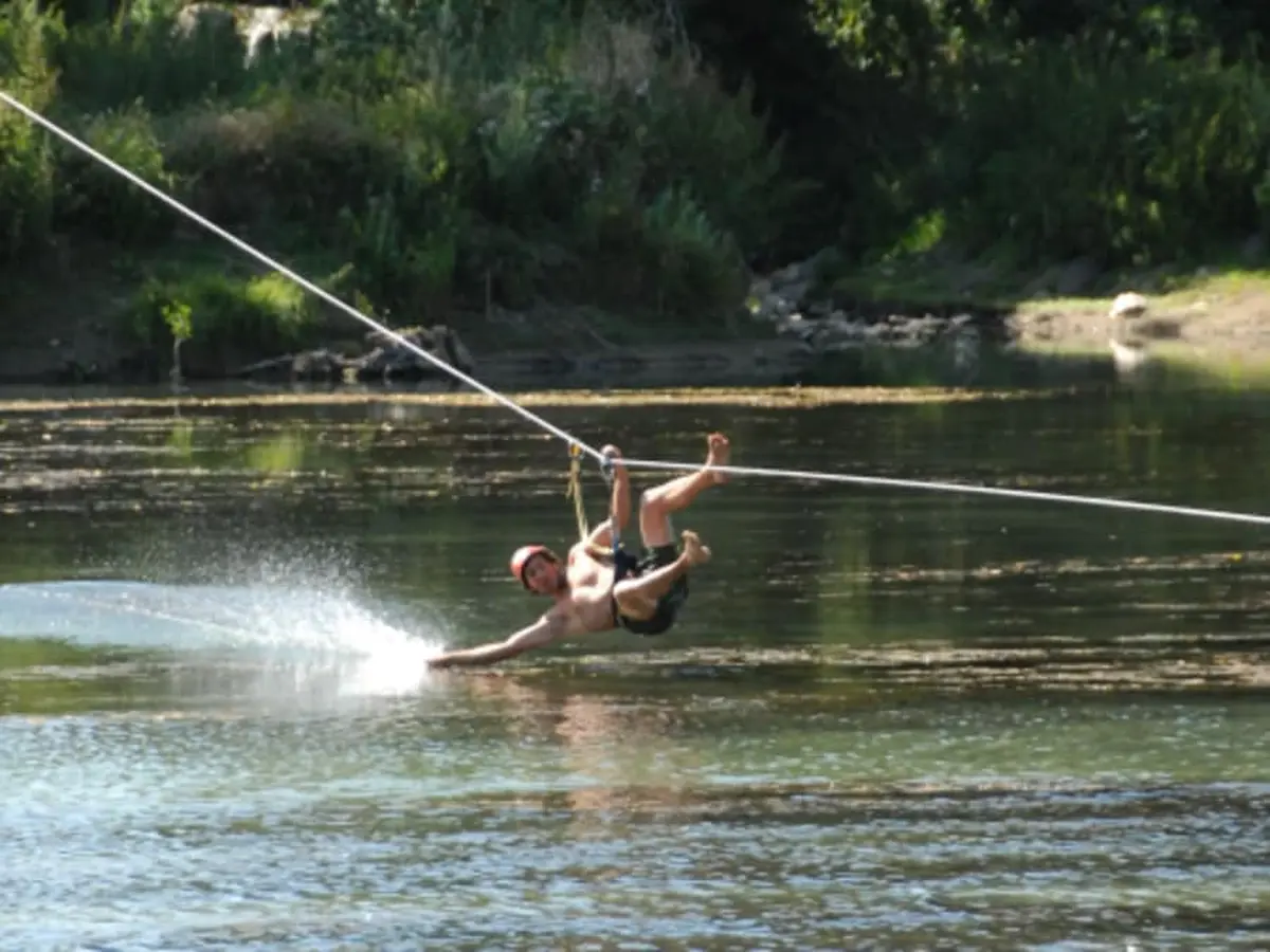 Parc Accrobranche à Millau au bord du Tarn
