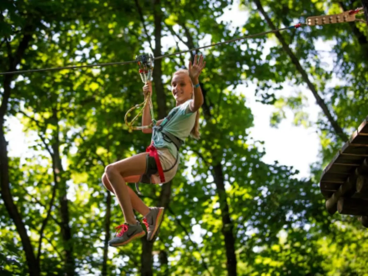 Parc Accrobranche à Rillieux-la-Pape au Fort de Vancia