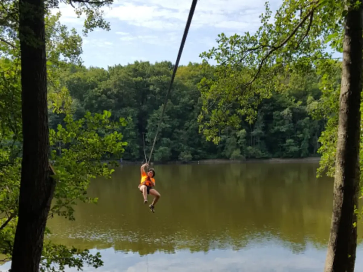 Parc Accrobranche à Sidiailles près de Montluçon (18)