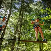 Parc Accrobranche au Ballon d'Alsace dans les Hautes-Vosges (68)