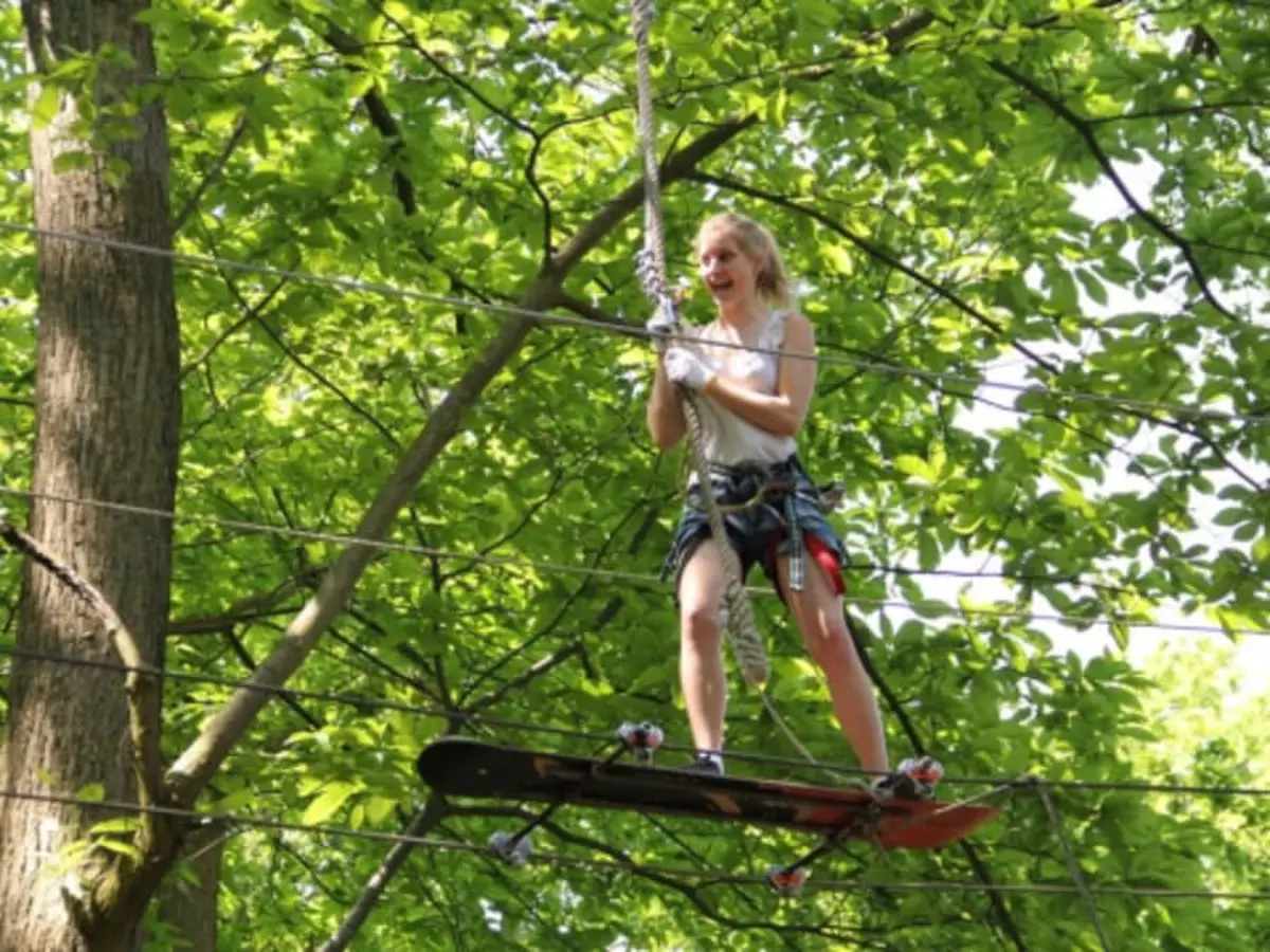 Parc Accrobranche au Sherwood Parc à Viarmes (95)