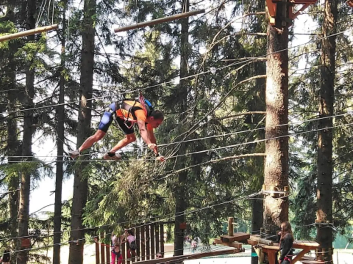 Parc Accrobranche aux Adrets (38)