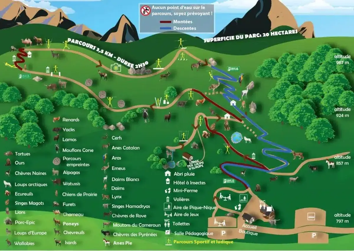 Parc animalier de Casteil