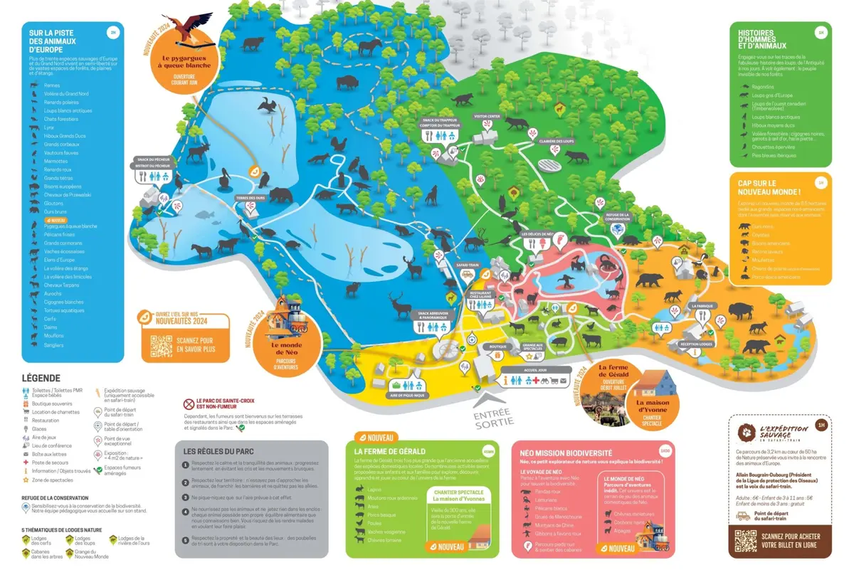 Parc animalier de Sainte-Croix