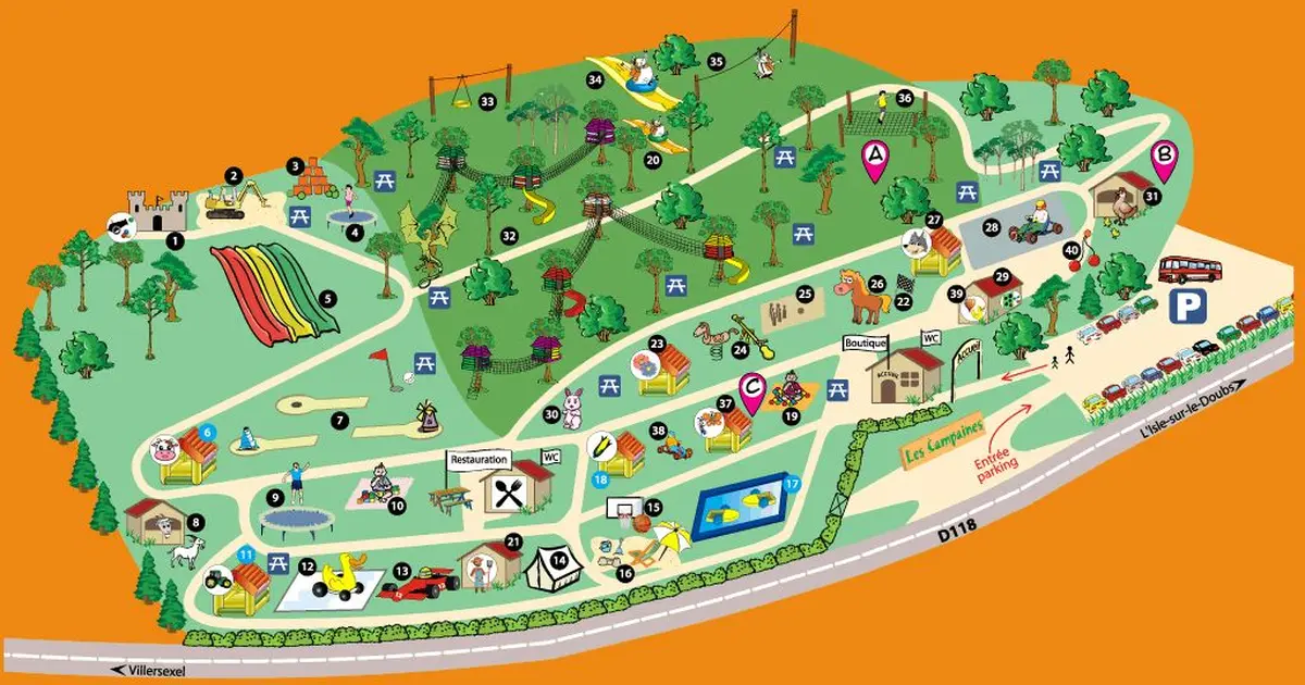 Parc de Loisirs Les Campaines