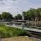 Le parc du Heyritz et son ponton géant &copy; JDS