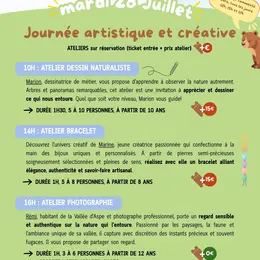 Parc'Ours - Journée artistique et créative