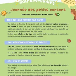 Parc'Ours - Journée des petits oursons