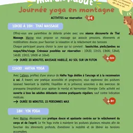 Parc'Ours - Journée yoga en montagne
