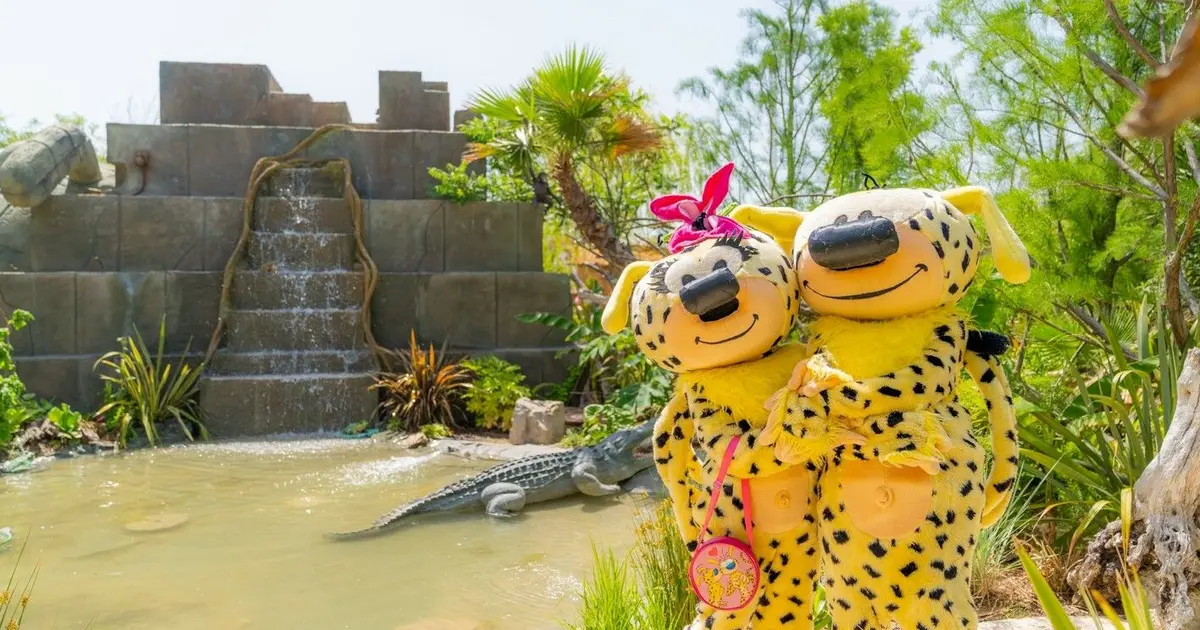 Monsieur et Madame Marsupilami prennent la pause