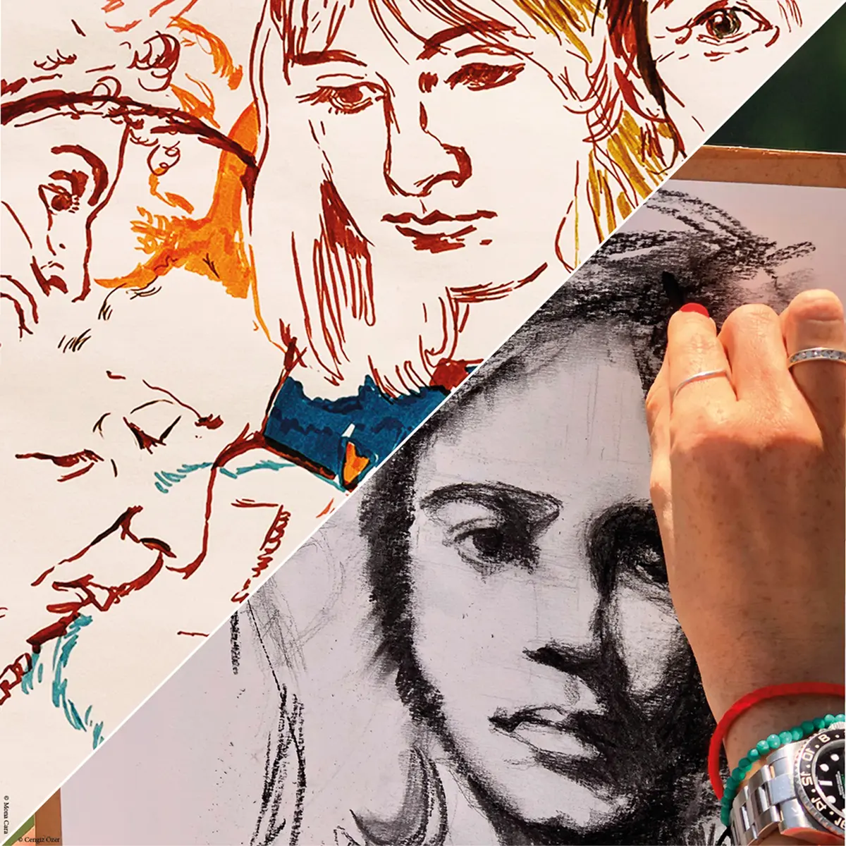 PARCC-Atelier Portraits en mouvement avec Cengiz Özer