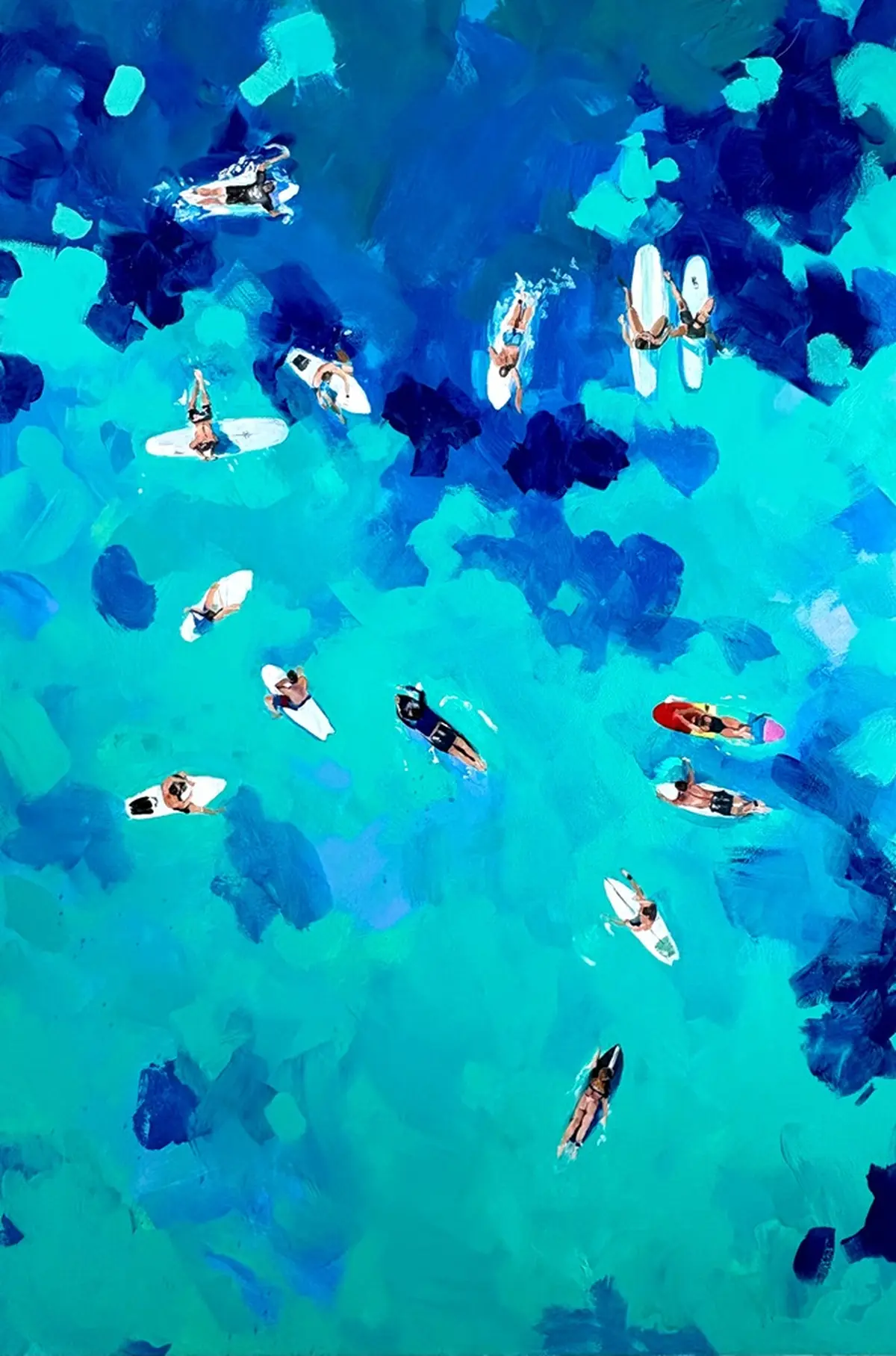 PARCC : atelier  Surfart : peins-toi en surfeur avec Gwendoline Le Ray, artiste peintre