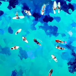 PARCC : atelier  Surfart : peins-toi en surfeur avec Gwendoline Le Ray, artiste peintre