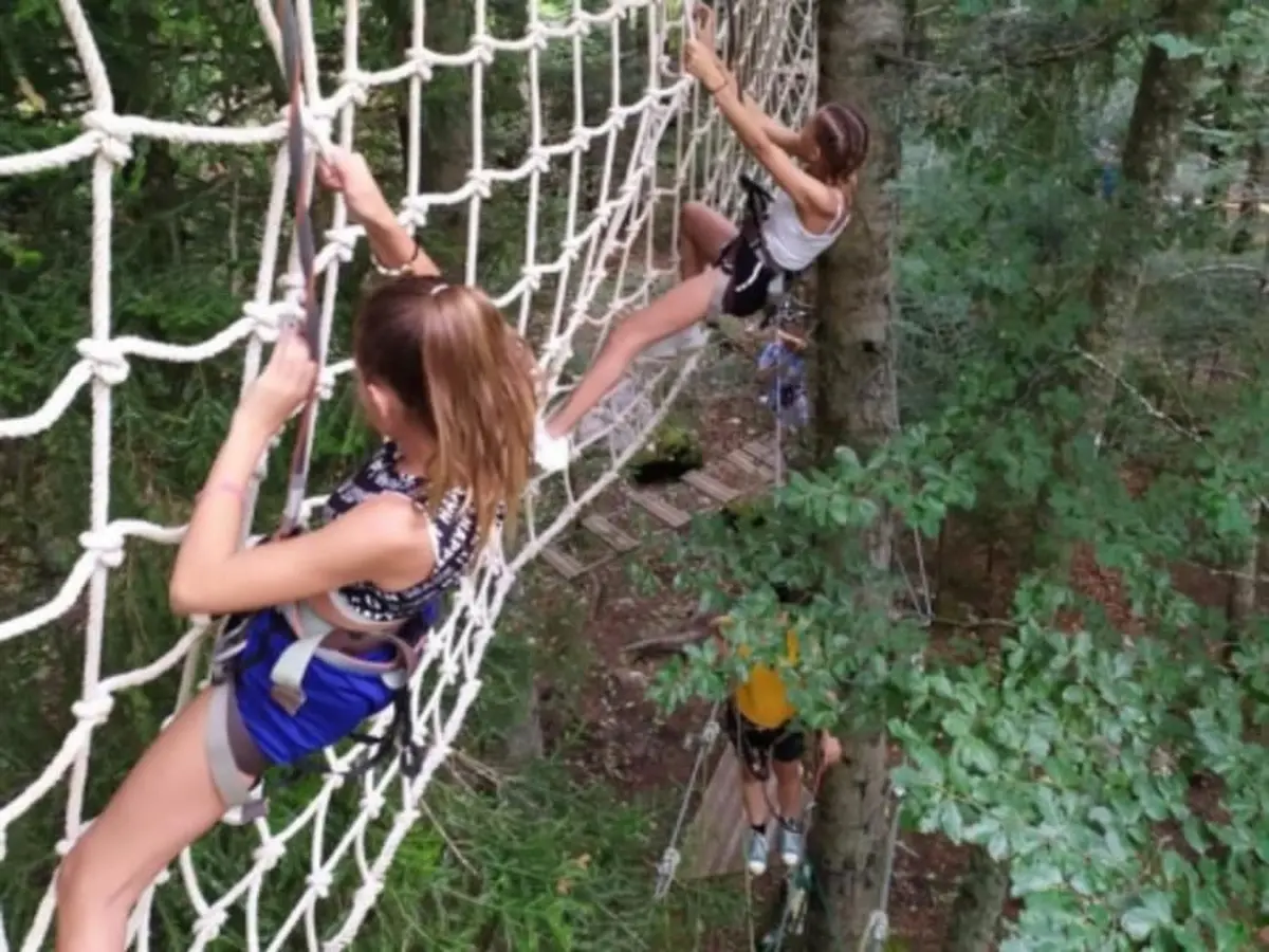 Parcours accrobranche à Villard-de-Lans (38)