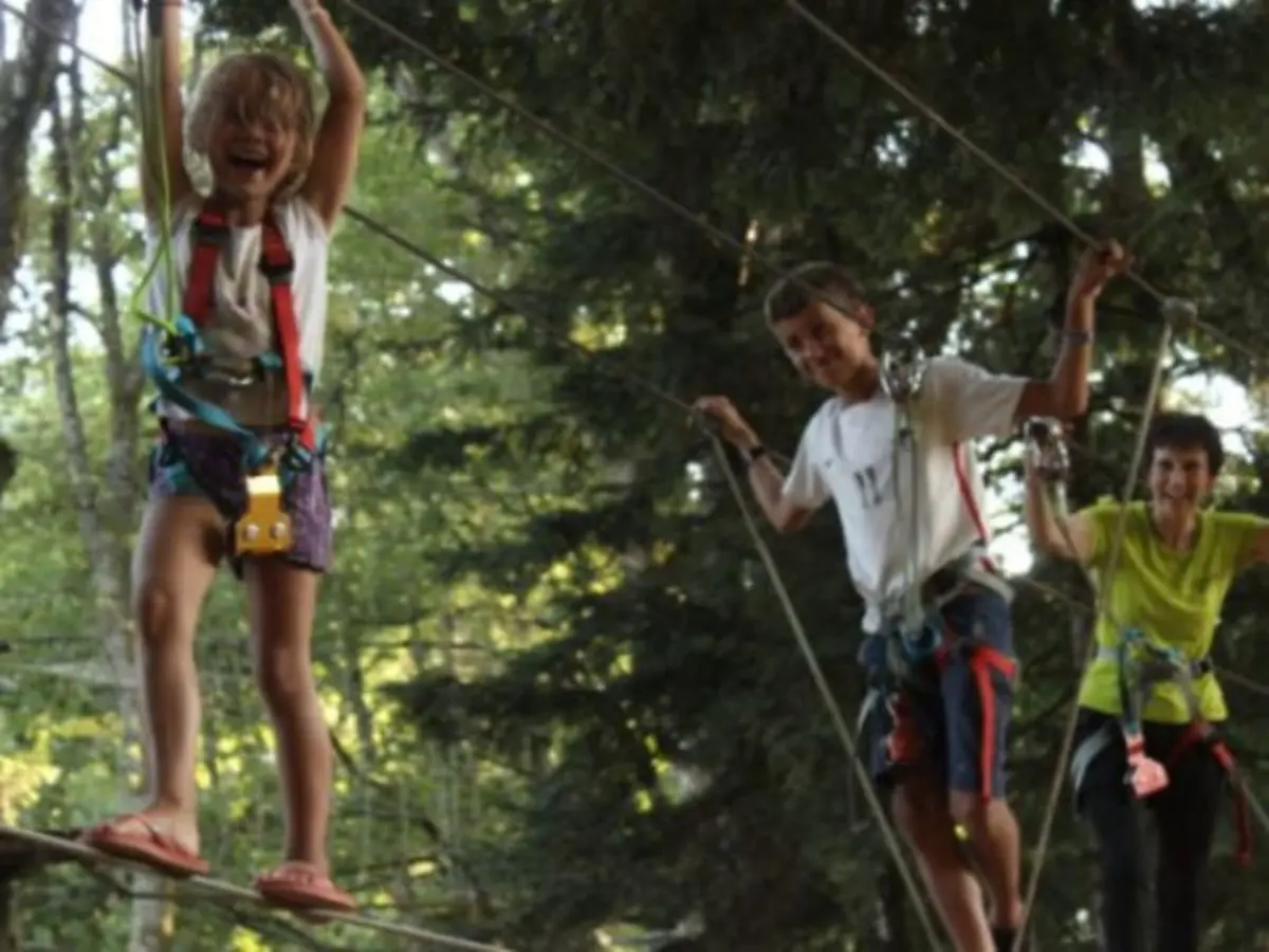 Parcours accrobranche spécial enfant à Mazamet (81)