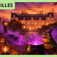 Parcours conté au Château Citran - Sam et Mélusine fêtent Halloween